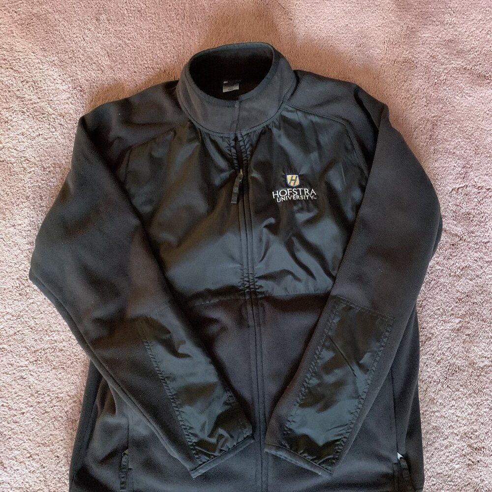 Hofstra University Black Full zip‎ Jacket